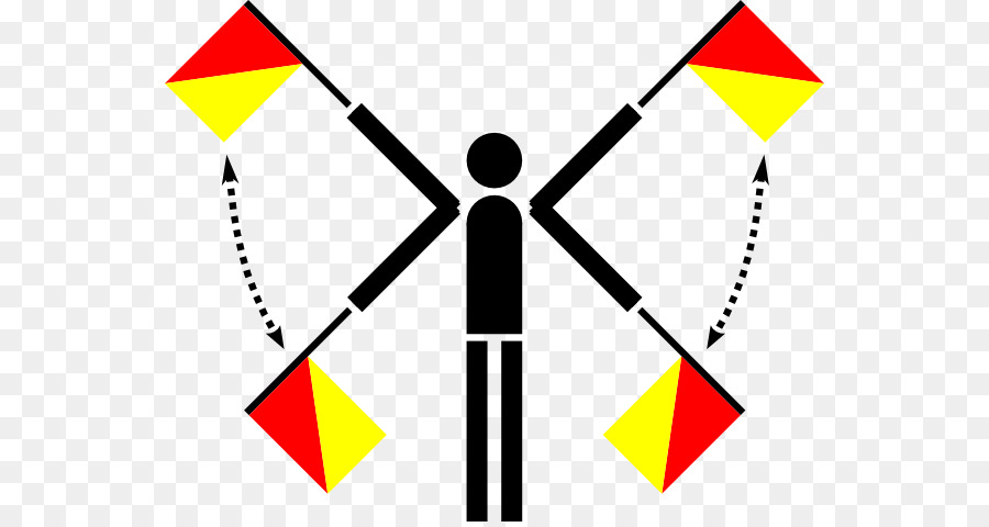 Sémaphore，Drapeaux PNG