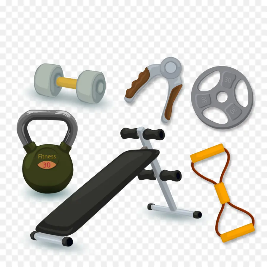 Musculation，Dessin Animé PNG