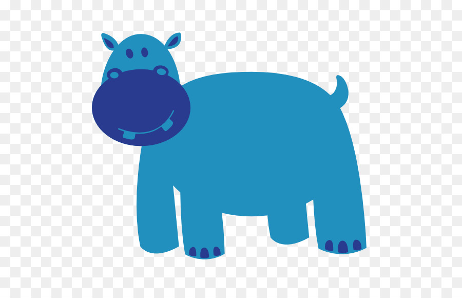 Hippopotame，Coloré Animaux PNG