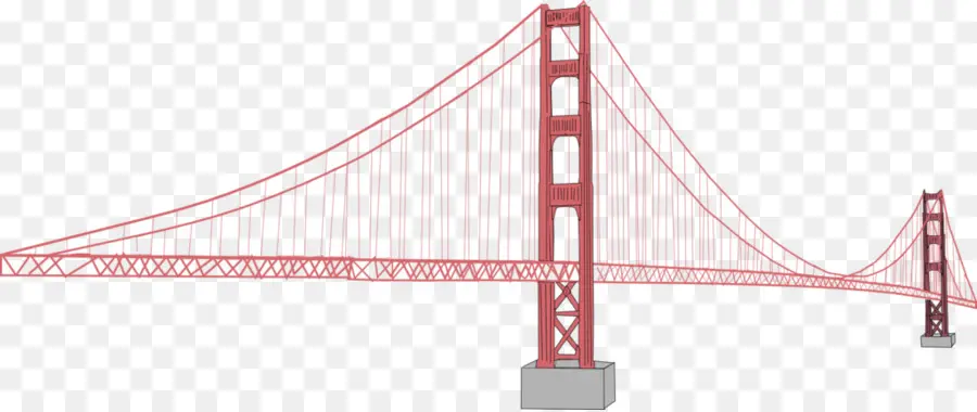 Pont Du Golden Gate，San Francisco PNG