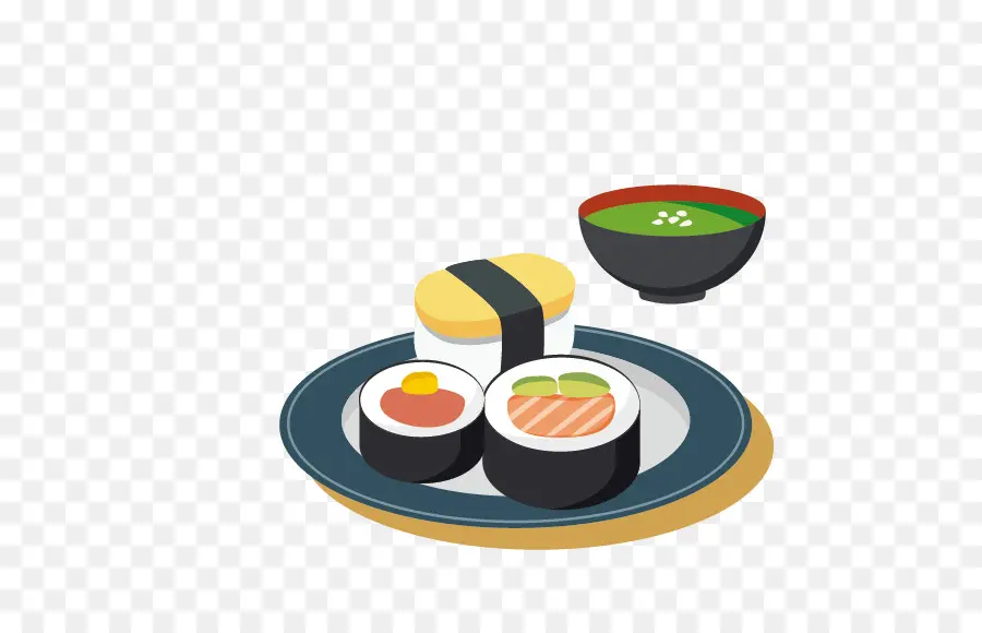 Sushi，Cuisine Japonaise PNG