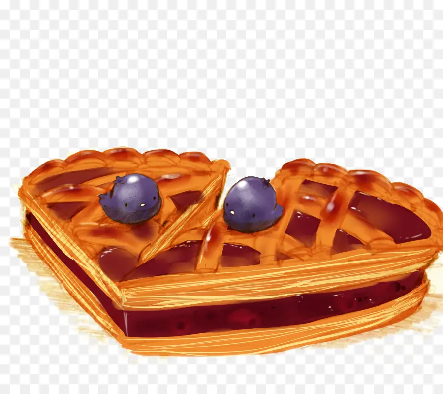 Tarte Aux Bleuets，Dessert PNG