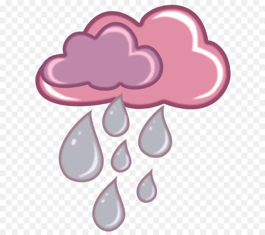 Nuage De Pluie，Gouttes PNG