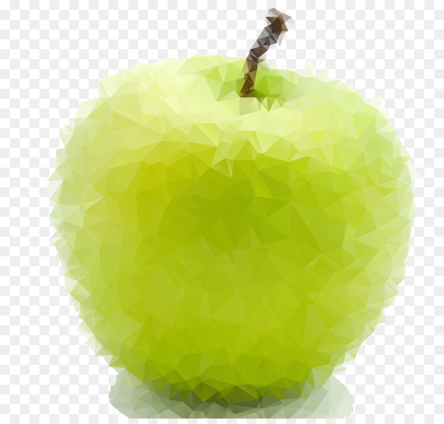 Pomme Verte，Polygone PNG