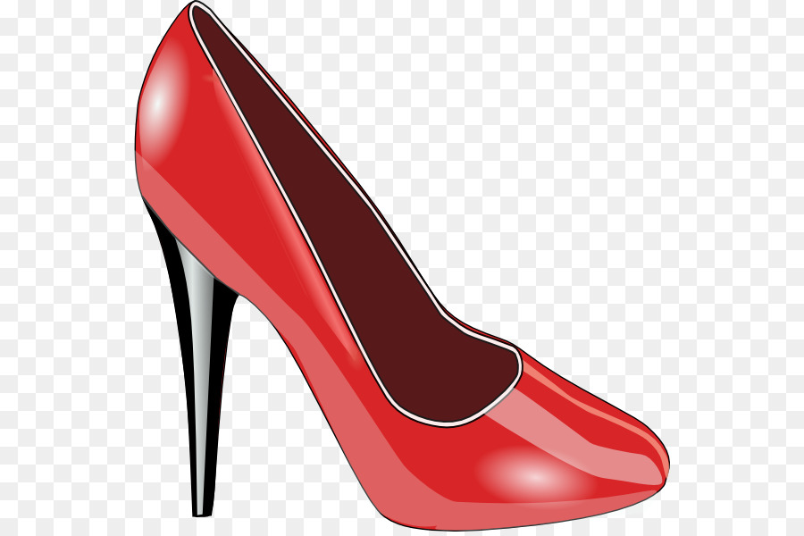 Talon Haut Rouge，Chaussure PNG