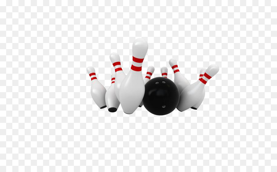 Quilles De Bowling，Balle PNG