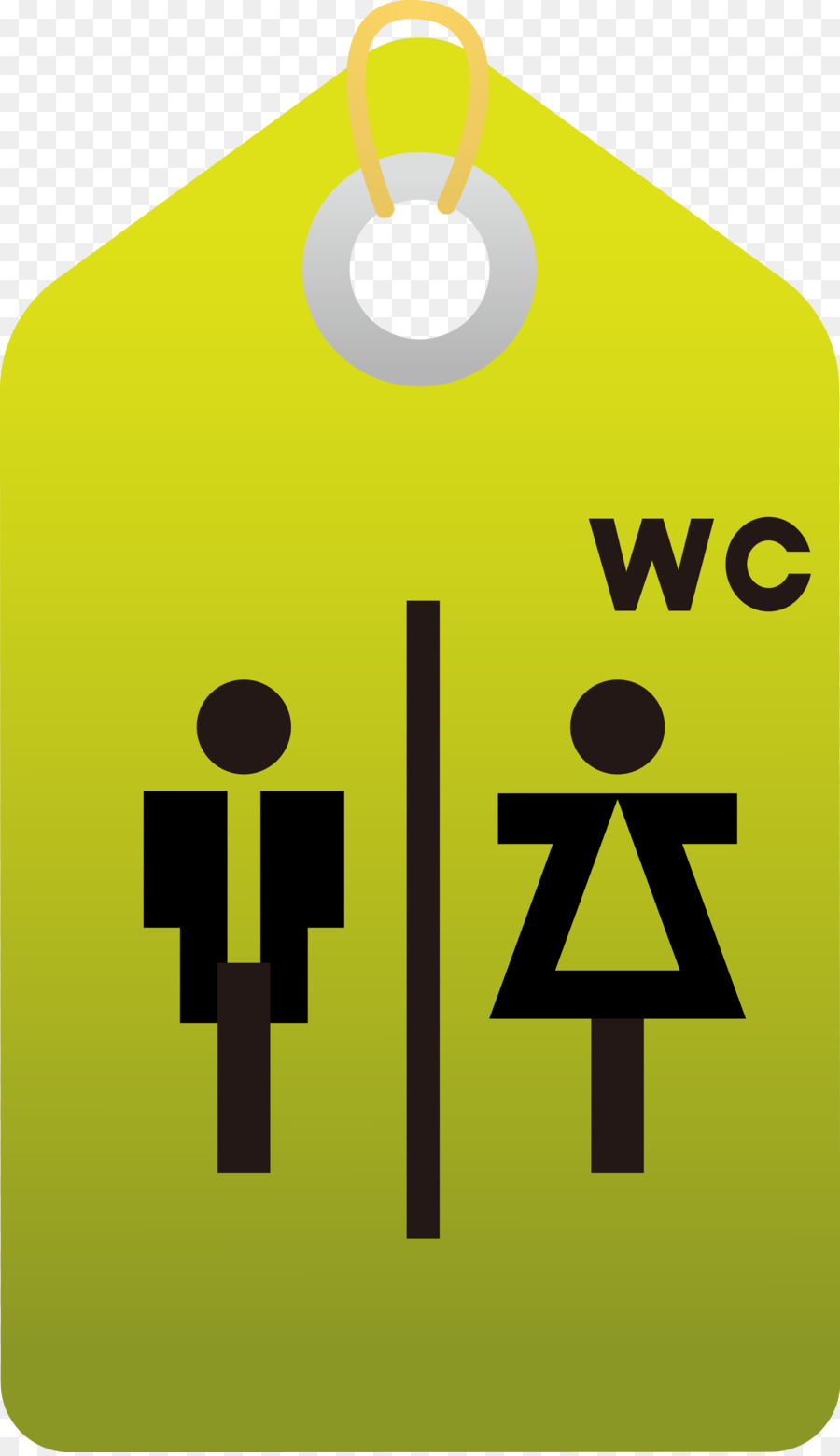 Signe Des Toilettes，Toilettes PNG