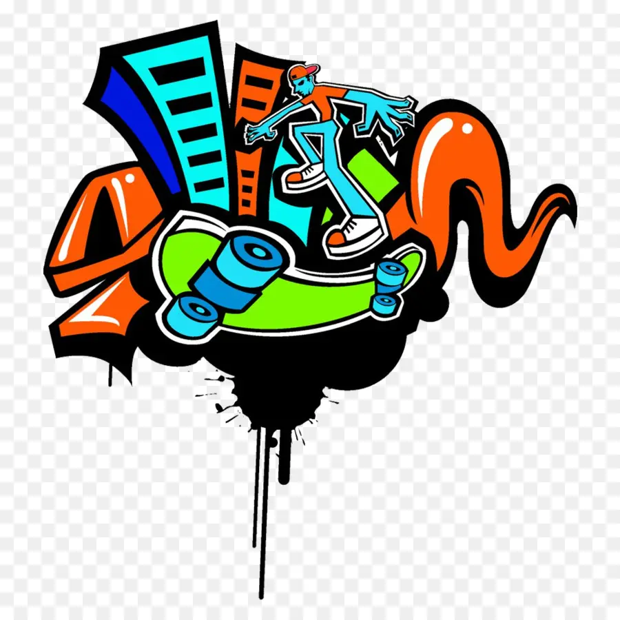 Planchiste，Graffiti PNG