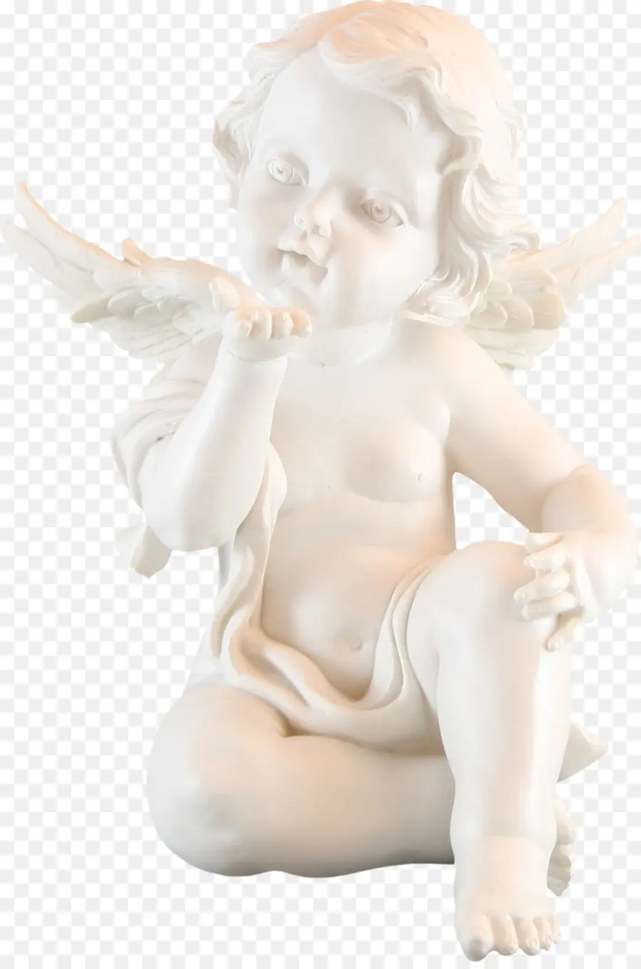 Statue D'ange Blanc，Ailes PNG