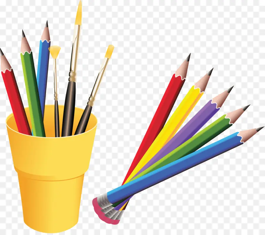 Fournitures D'art，Crayons PNG