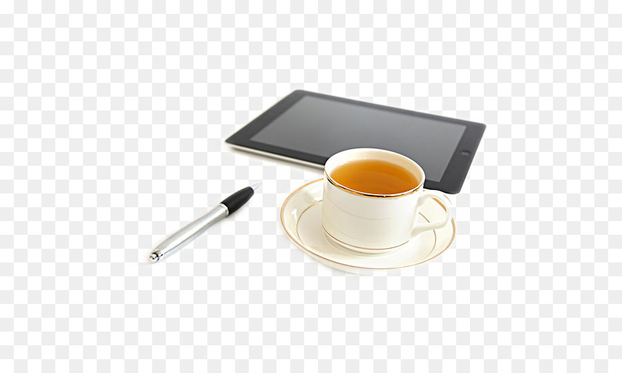 Tablette Et Café，Comprimé PNG