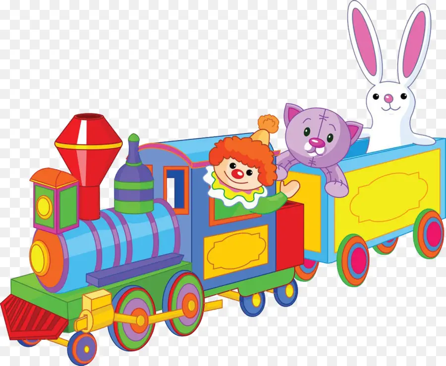 Train Jouet，Clown PNG