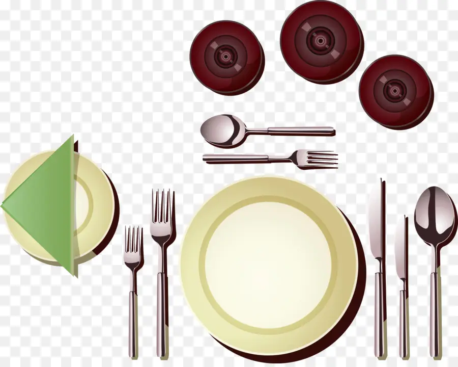 Paramètre De Table，Couverts PNG