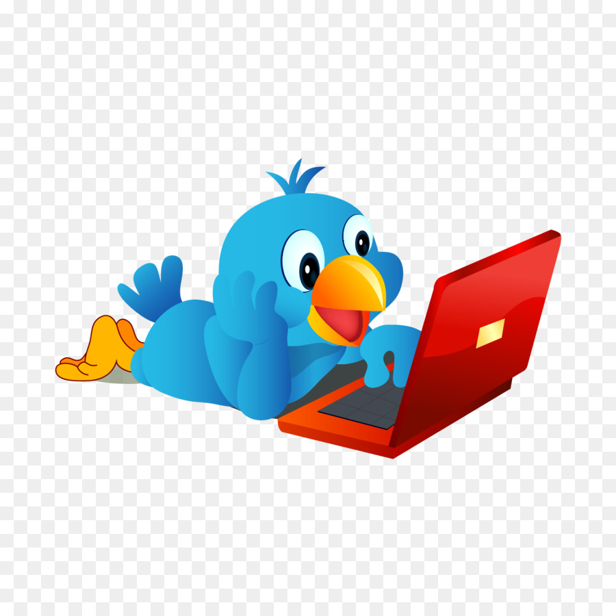 Oiseau Bleu，Ordinateur Portable PNG