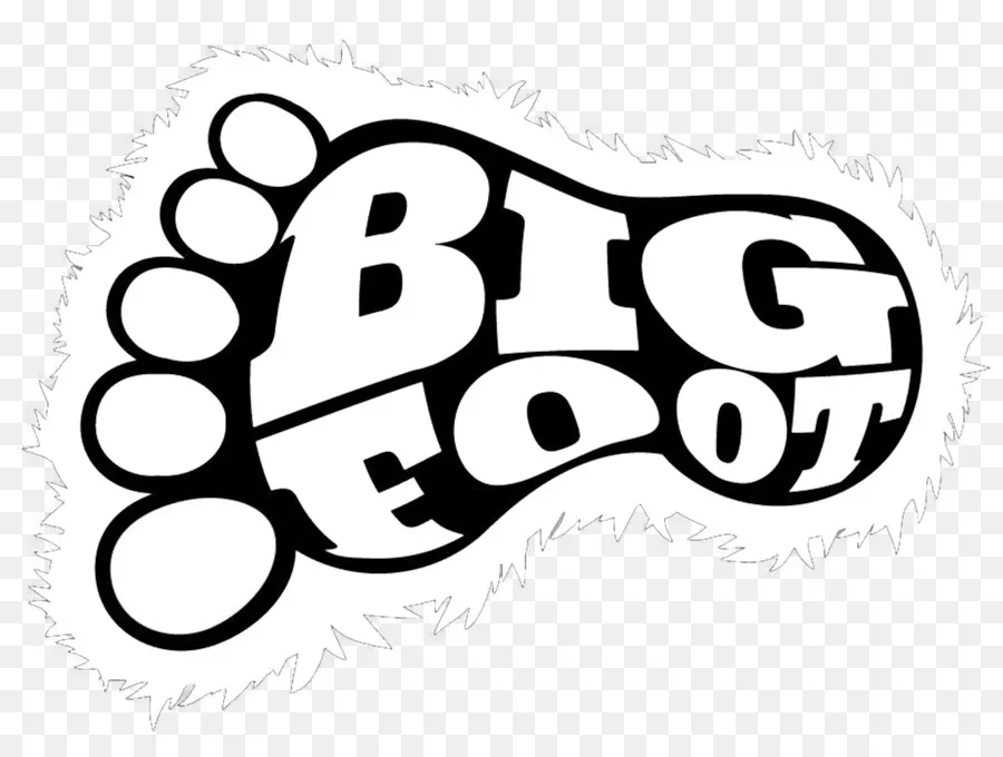 Logo Bigfoot，Empreinte PNG