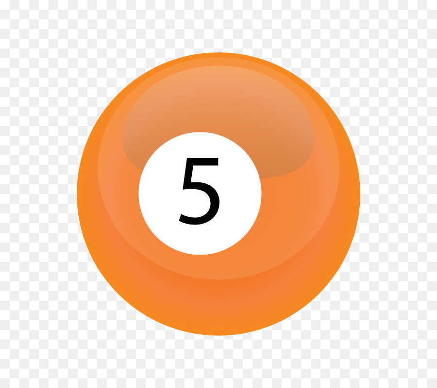 Boule Orange，Numéro 5 PNG