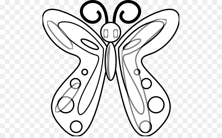 Papillon，Noir Et Blanc PNG