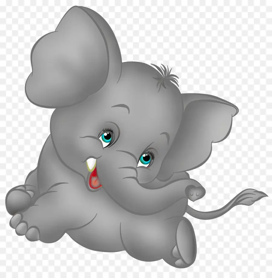 Dessin Animé，L'éléphant PNG