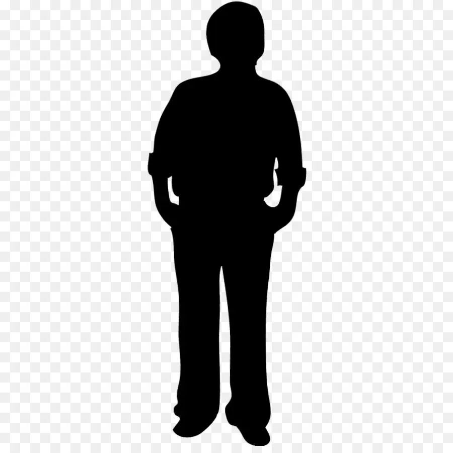 Silhouette，Personne PNG