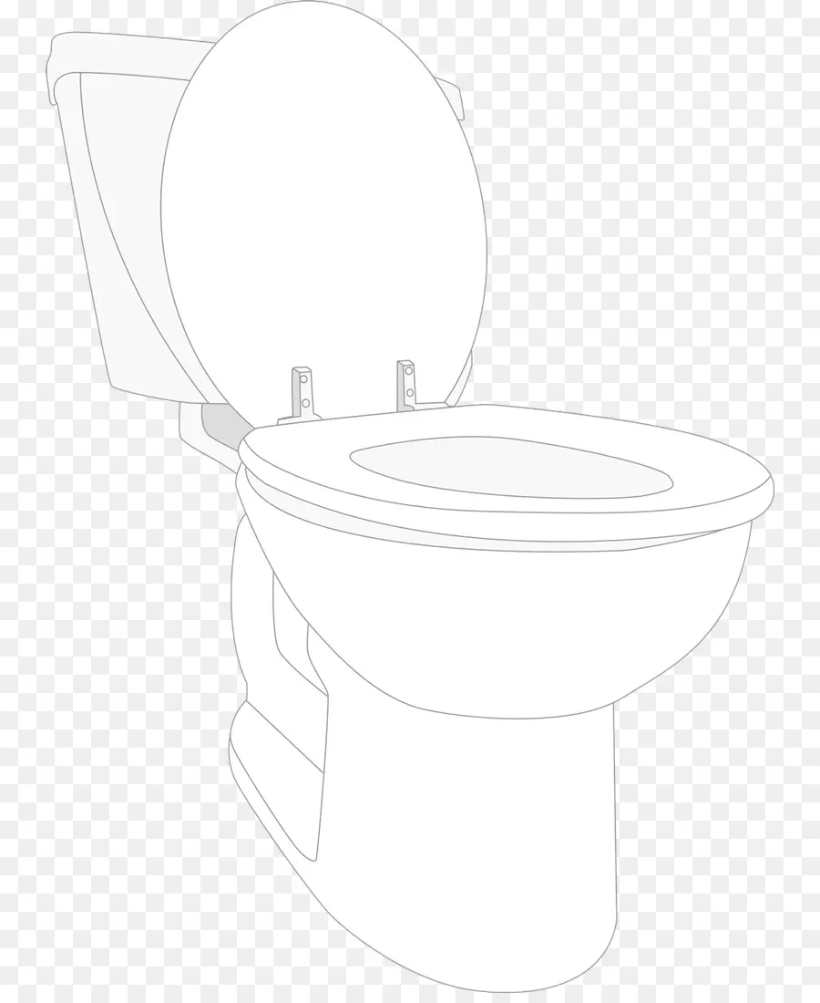 Siège De Toilette，Blanc PNG