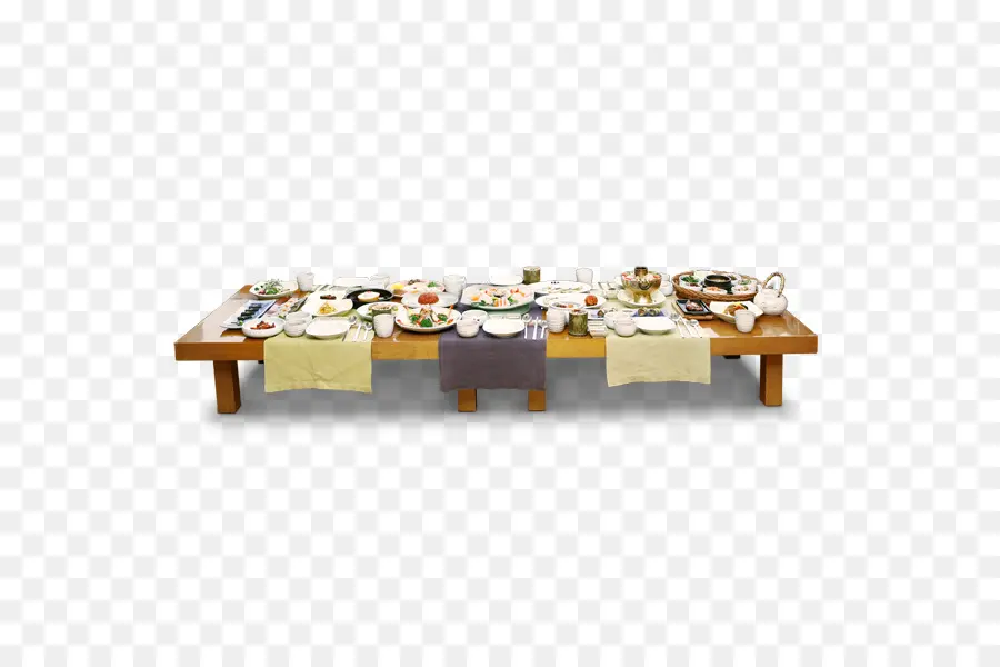 Table De Fête，Plats PNG