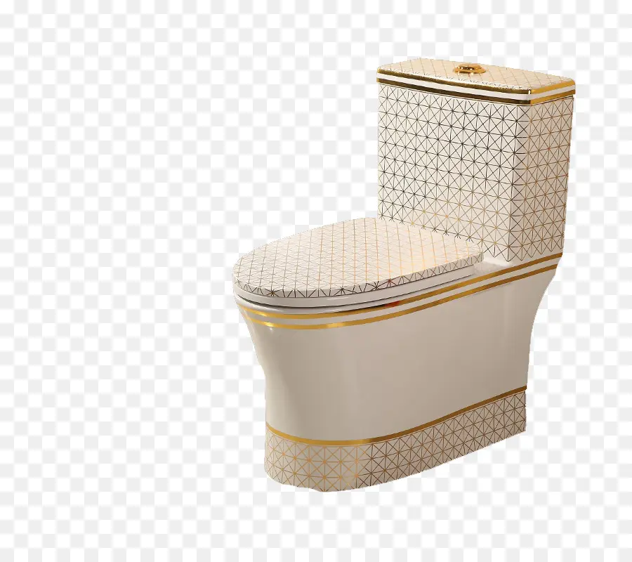 Toilette Dorée，Salle De Bain PNG