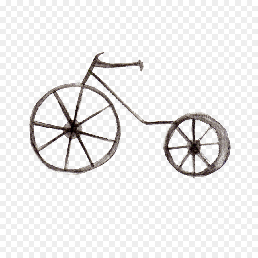 Vélo，Orange PNG