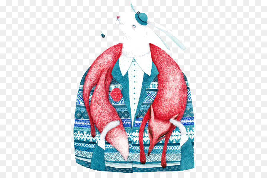 Lapin En Costume，Animal PNG