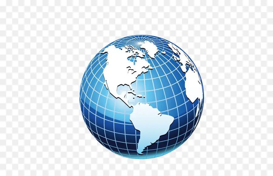 Globe，Bleu PNG