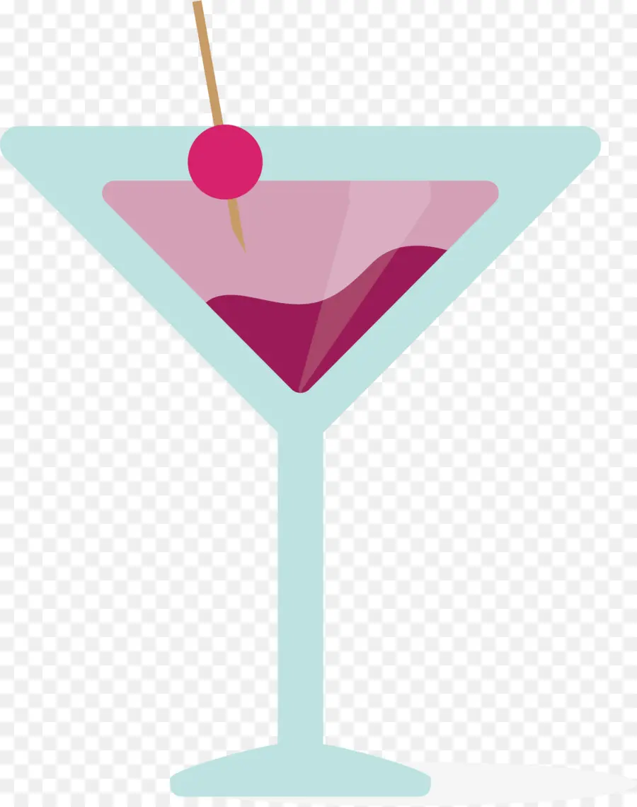 Verre à Cocktail，Cerise PNG