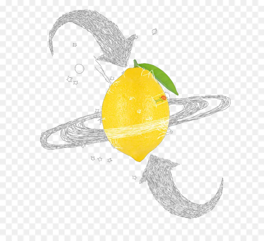 Citron，Flèches PNG