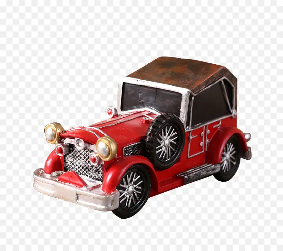 Voiture Vintage Rouge，Voiture PNG