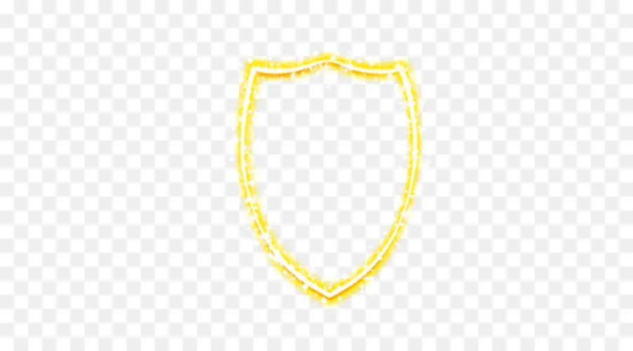 Contour Du Bouclier Jaune，Protection PNG