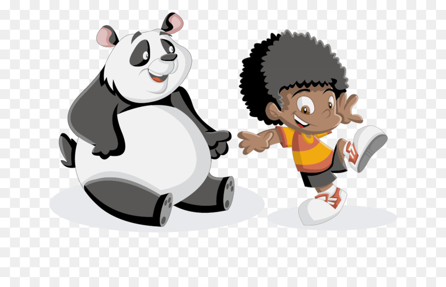 Panda Géant，Chat PNG