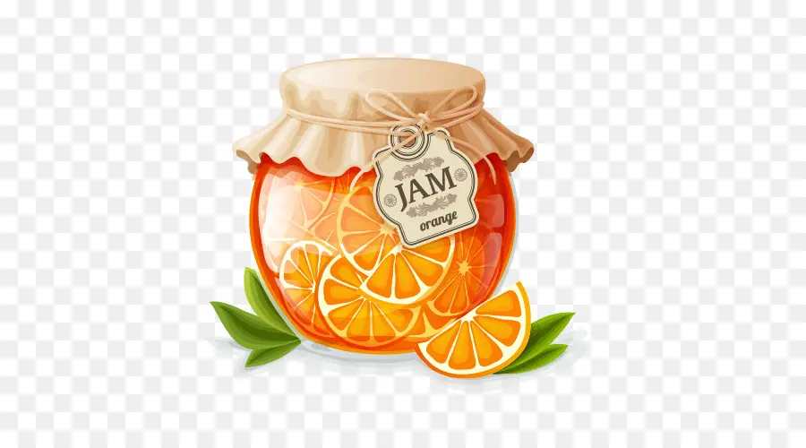 Confiture D'oranges，Pot PNG