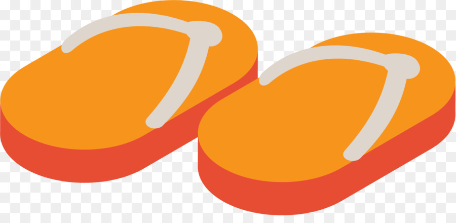 Pantoufle，Orange PNG