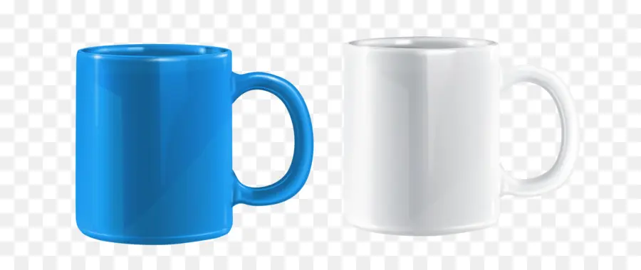 Tasses，Tasse Bleue PNG