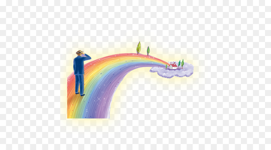 Dessin Animé，Arc En Ciel PNG