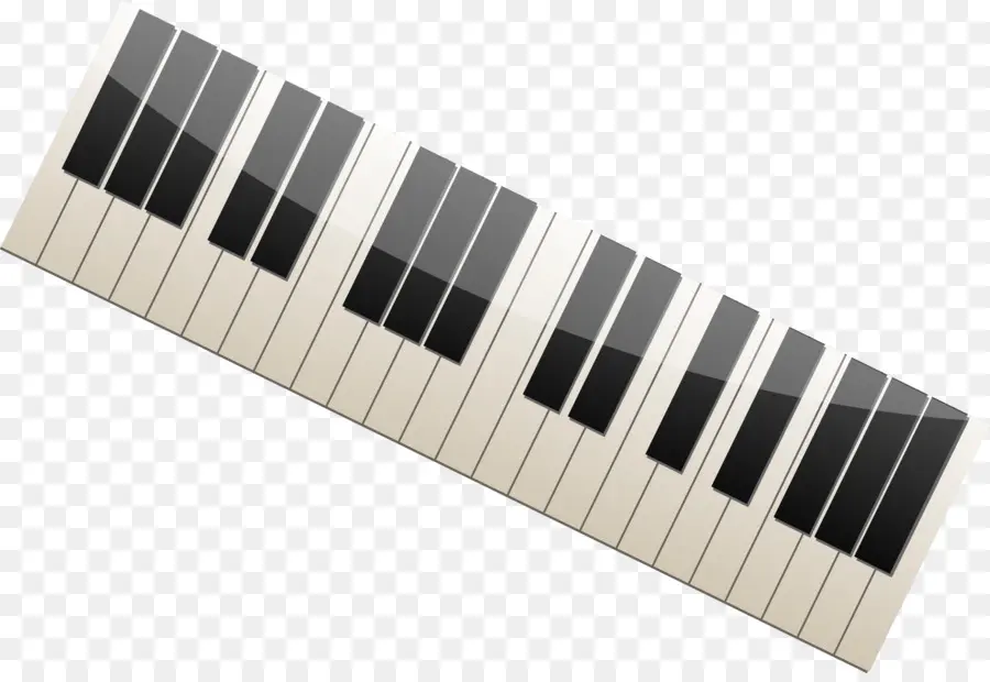 Piano Numérique，Clavier Musical PNG