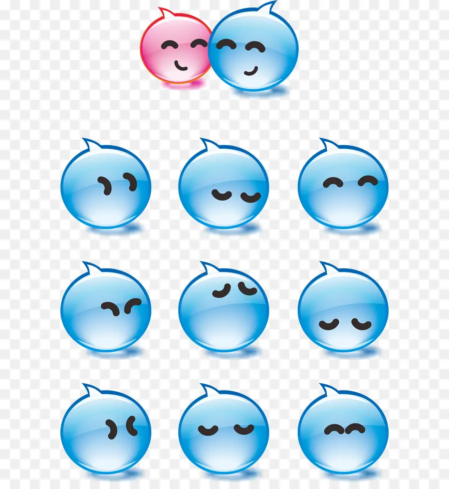 Émojis，Visages PNG