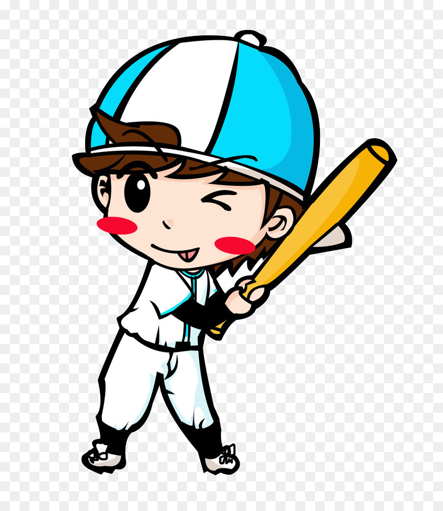 Joueur De Baseball，Batte PNG