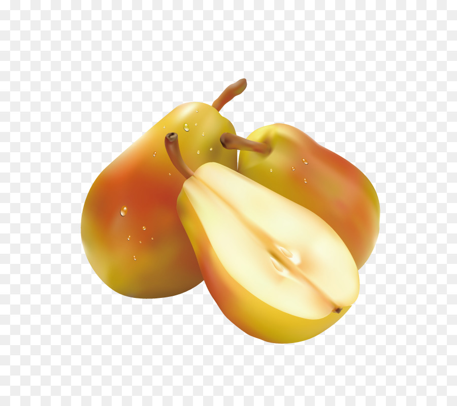 Poire，Jaune PNG