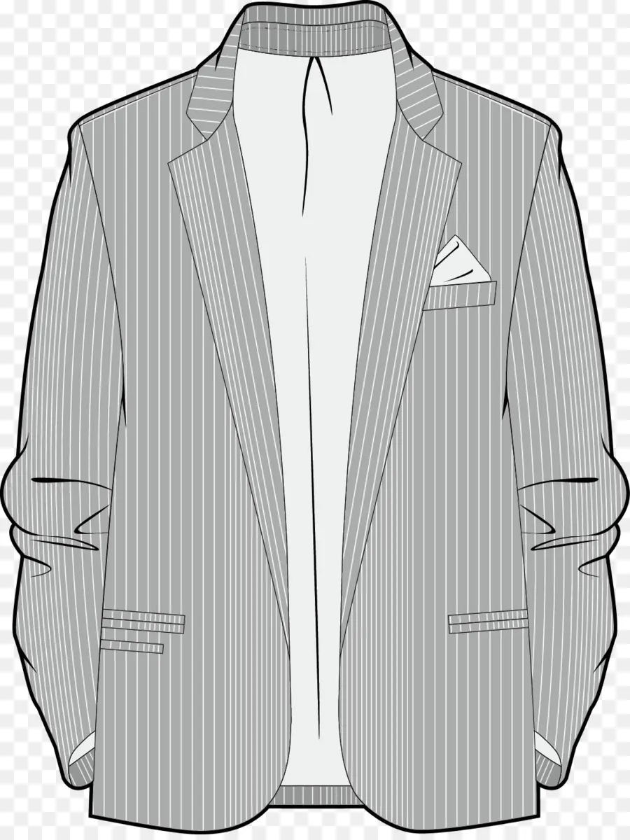 Veste De Costume Rayée，Officiel PNG