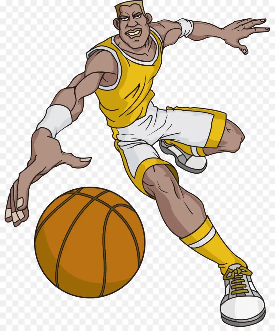 Joueur De Basket Ball，Dribble PNG