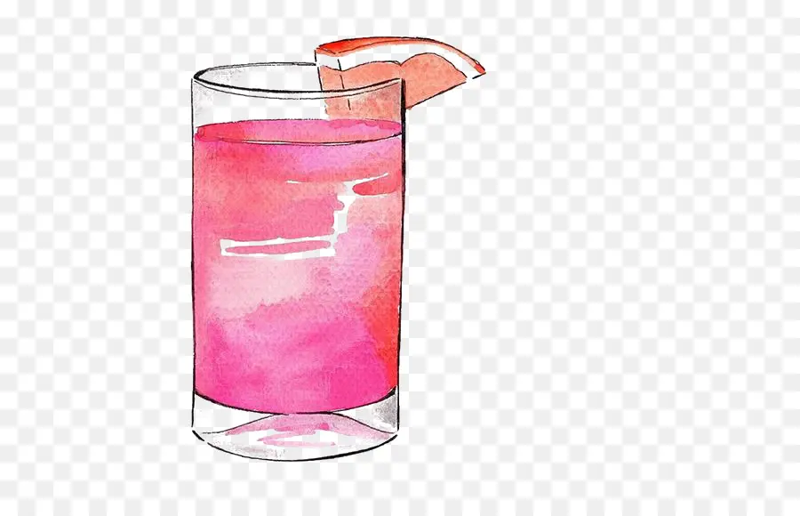 Boisson Rose，Verre PNG