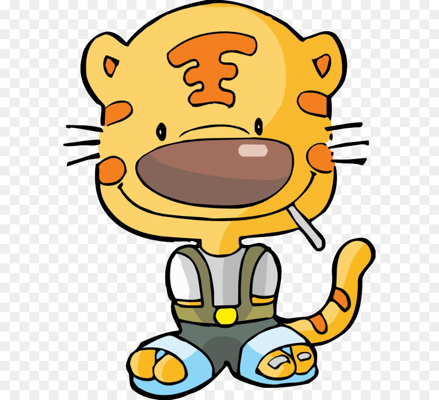 Tigre De Dessin Animé，Mignon PNG