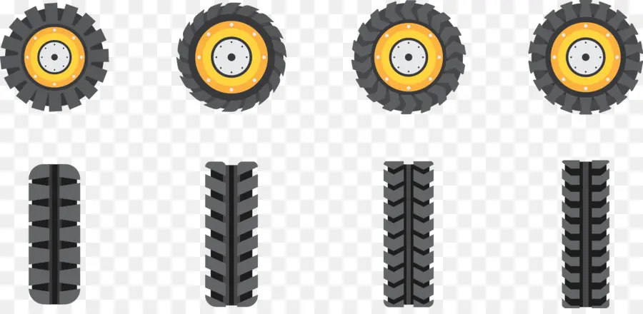 Pneus De Tracteur，Roues PNG