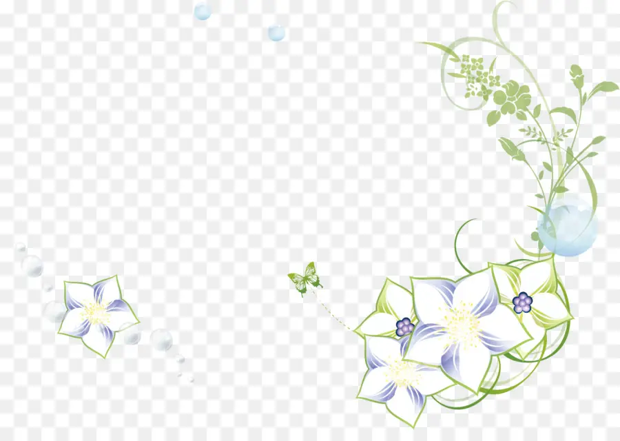 Fleurs，Floral PNG