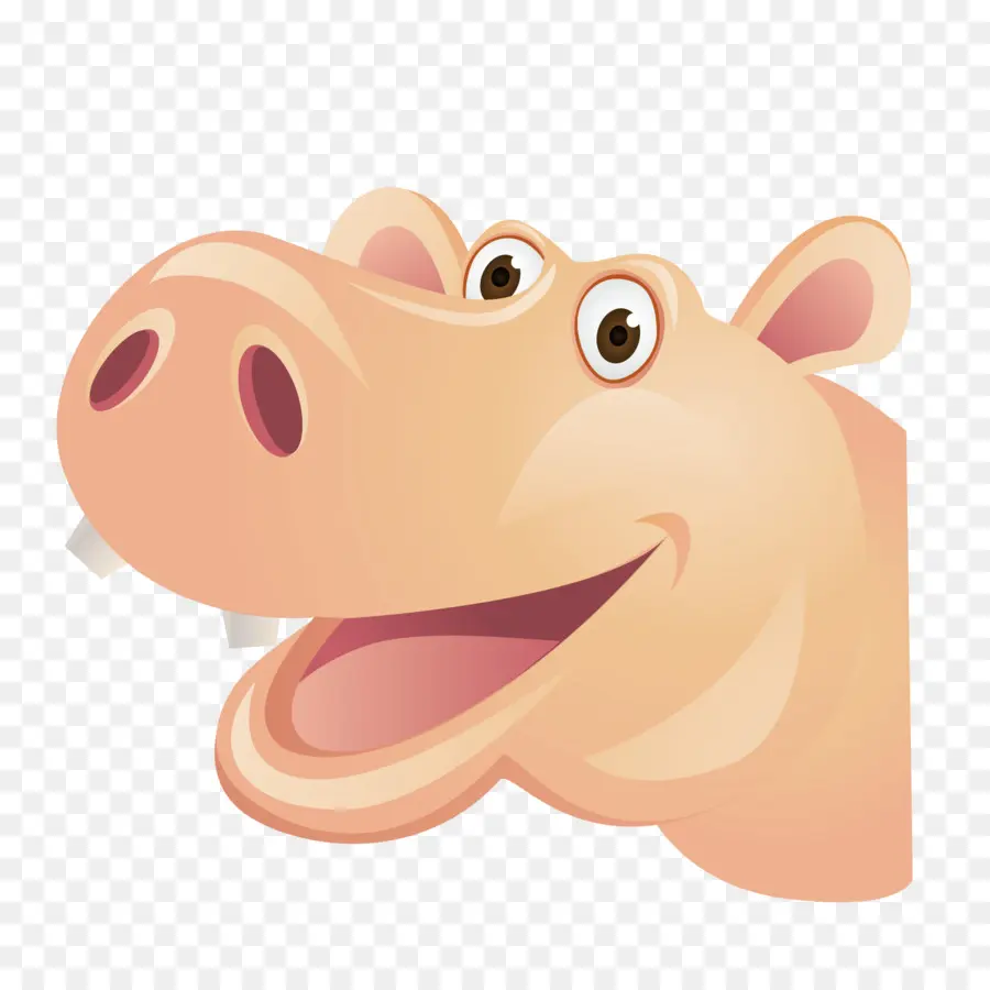 Hippopotame，Dessin Animé PNG