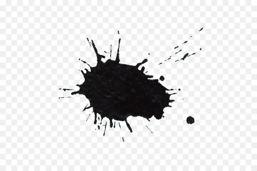 Tache D'encre，Noir PNG